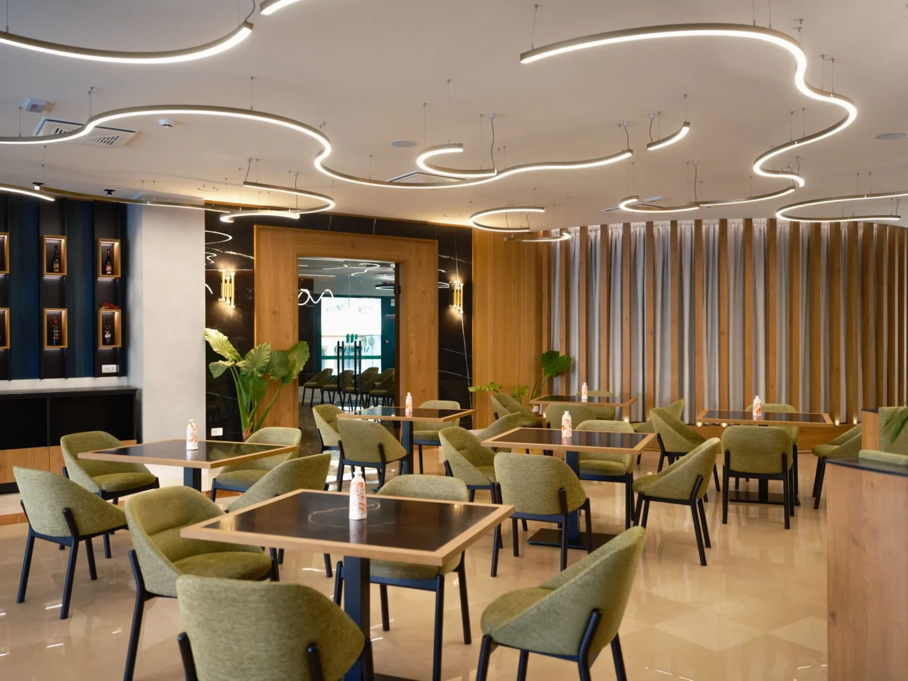 Sala ricevimenti del Maiorano Boutique Hotel