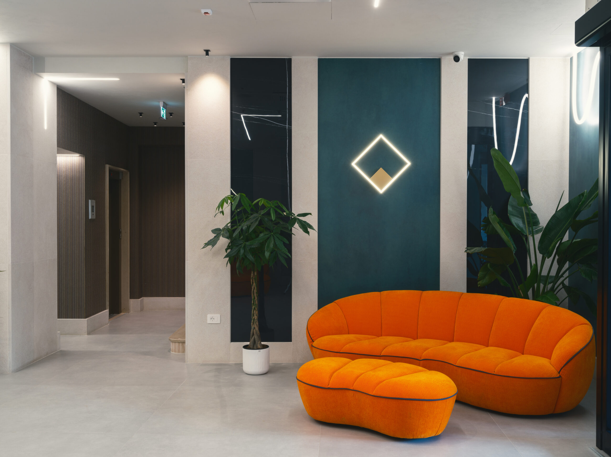 La hall del Maiorano Boutique Hotel